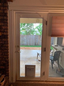 In-Glass Pet Door