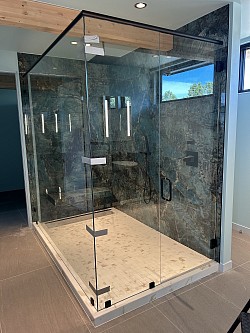 Frameless Shower